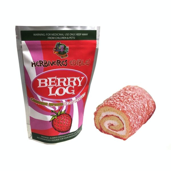 Buy Herbivores Edibles Berry Log 200mg THC Online In Canada Nupep