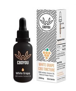 Buy CBDYOU White Grape CBD Tincture Online in Canada - Nupep Shrooms