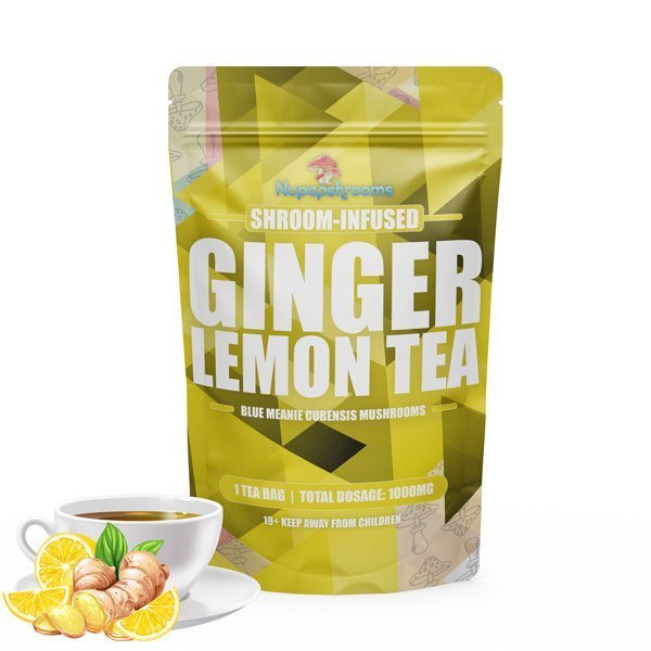 Buy Psilocybin Ginger Lemon Blue Meanies Cubensis Mushrooms Tea 1000MG Online