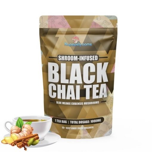 Buy Psilocybin Black Chai Tea Online in Canada - Nupep Shrooms