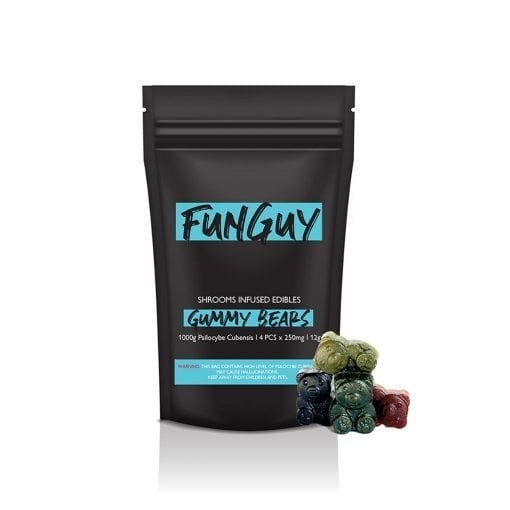 Buy FunGuy – Assorted Gummy Bears 1000mg Online in Canada - Nupep Shrooms