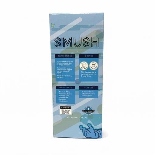 Buy Smush Cookies & Cream Chocolate Bar (3g) Online in Canada - Nupep Shrooms