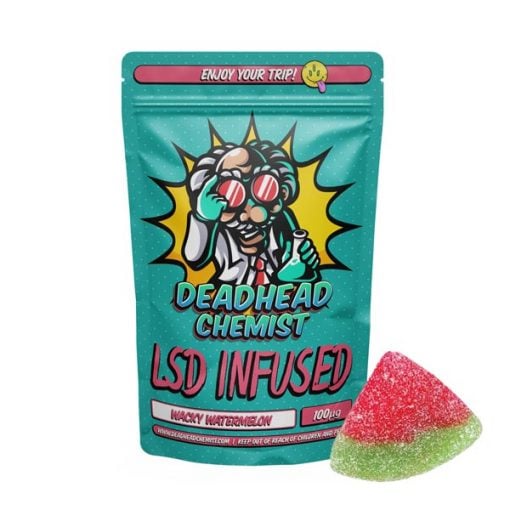 Buy LSD Edible 100ug Wacky Watermelon Deadhead Chemist Online in Canada - Nupep Shrooms