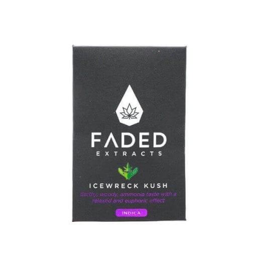 Buy Icewreck Kush Shatter (Faded Cannabis Co) Online in Canada - Nupep Shrooms