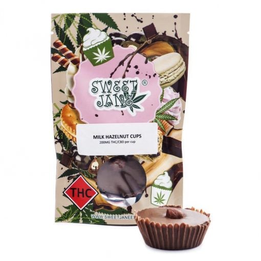 Buy Sweet Jane Milk Chocolate Hazelnut Cup Online in Canada - Nupep Shrooms