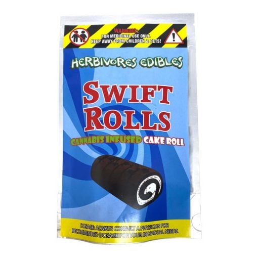 Buy Herbivores Edibles – Swift Rolls - Cannabis Infused Cake Roll Online