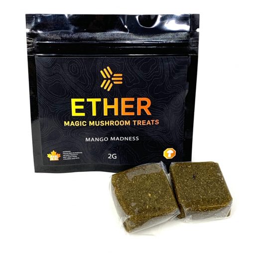 Buy Ether Magic Mushroom Treats Mango Jelly Online in Canada - Nupep Shrooms