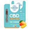 Buy Purecybin Ice Mango CBD Vape | 50mg CBD Vape Carts | 1G Online in Canada - Nupep Shrooms