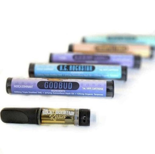 Buy Rocky Mountain Rosin Sauce Vape Cartridges (1 Gram) Online in Canada - Nupep Shrooms