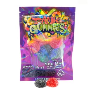 Dank Gummy Worms 500mg THC - Image 1