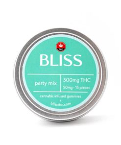 Buy Bliss Edibles 300MG THC Gummies Party Mix Online