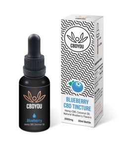 Buy CBDYou – Blueberry CBD Tincture 2000mg Online