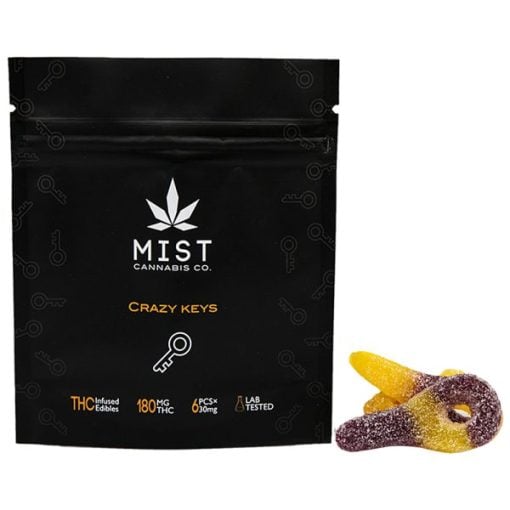 Buy Crazy Keys 180mg THC – Mist Cannabis Co. Online