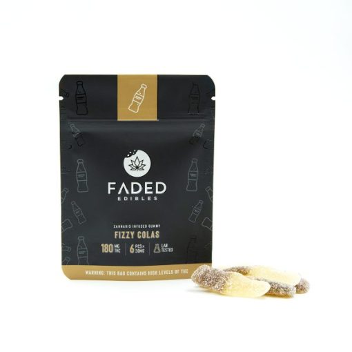 Buy Faded Cannabis Co. Fizzy Colas 180mg THC Online