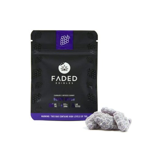 Buy Faded Cannabis Co. Grape Crush 180mg THC Online