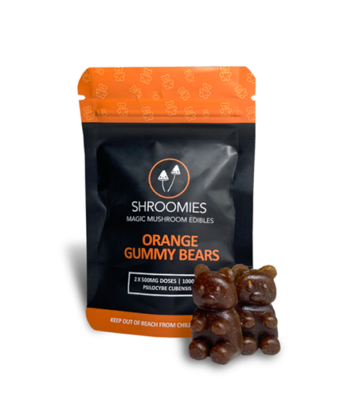 Buy Shroomies Orange Gummy Bears – 1000mg Online