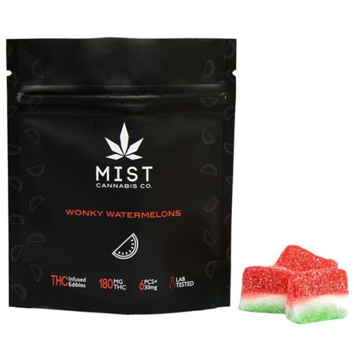 Buy Wonky Watermelons 180mg THC – Mist Cannabis Co. Online