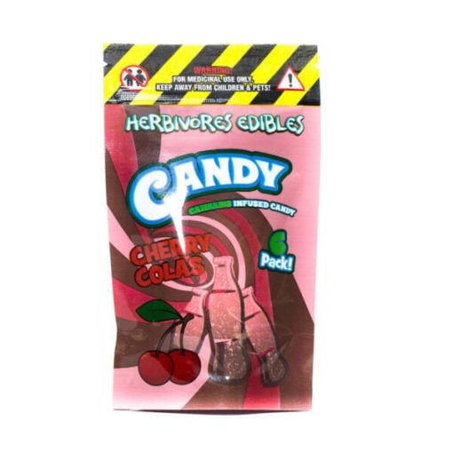 Buy Herbivores Edibles – 150mg THC Cherry Cola Gummies Online