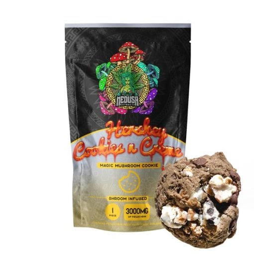 Buy Hershey Cookies n Creme Magic Mushroom Cookie – Medusa Extracts – 3000mg Online