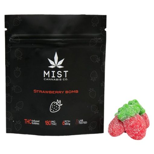 Buy Strawberry Bomb 180mg THC – Mist Cannabis Co. Online