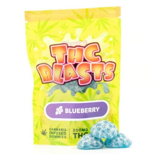 Thcblasts 200Mg Thc Blueberries 1