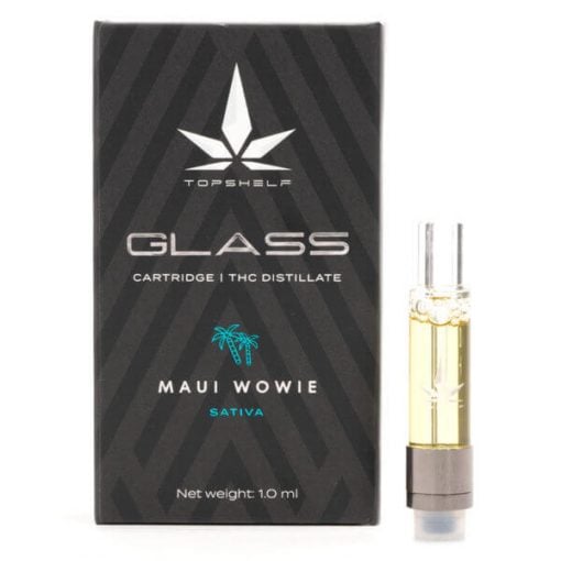 Buy Maui Wowie THC Glass Cartridge (Top Shelf) Online