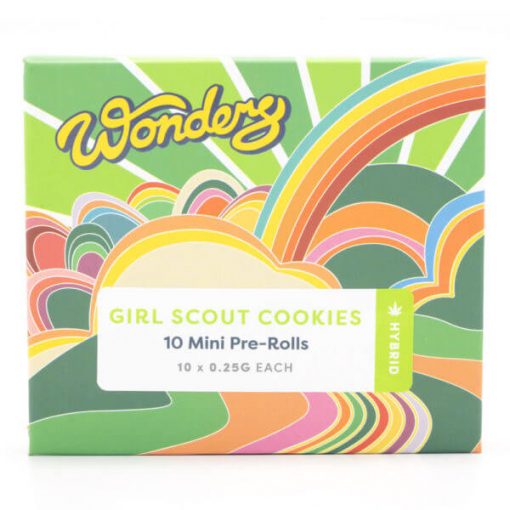 Buy Wonders Mini Pre Rolls Hybrid Girl Scout Cookies Online in Canada - Nupep Shrooms