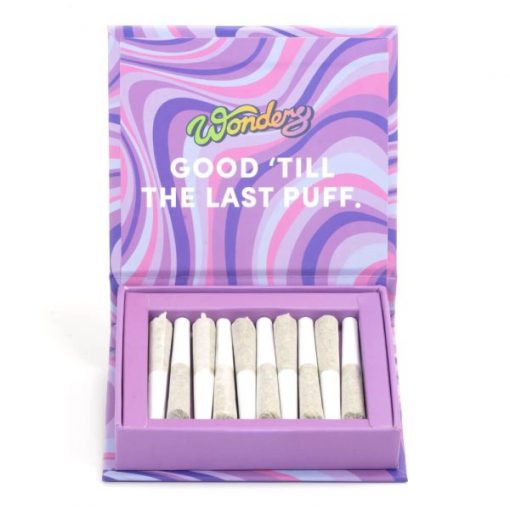 Buy Wonders Mini Pre Rolls Indica Online in Canada - Nupep Shrooms