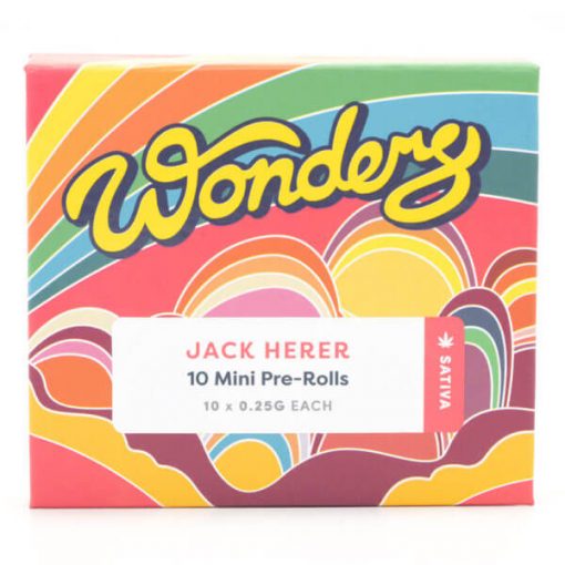 Buy Wonders Mini Pre Rolls Sativa Jack Herer Online in Canada - Nupep Shrooms