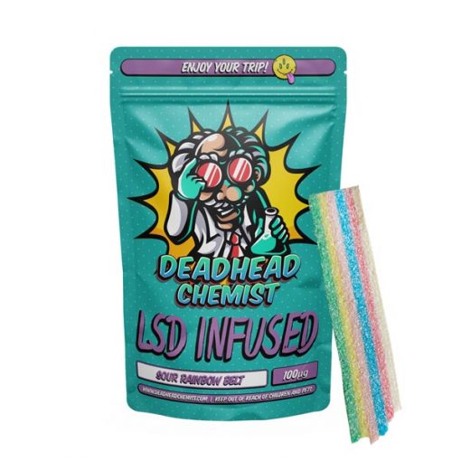 Buy LSD Edible 100ug Sour Rainbow Belt Deadhead Chemist Online