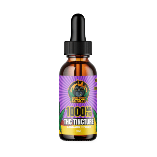 Buy Golden Monkey Extracts Premium THC Tincture – 1000MG Online