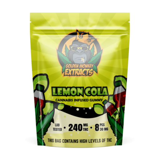 Buy Golden Monkey Extracts Lemon Cola 240MG THC Online