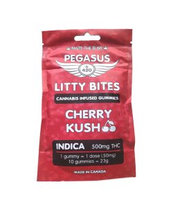 Buy PEGASUS 420 THC Edibles GUMMIES CHERRY KUSH 500MG Online