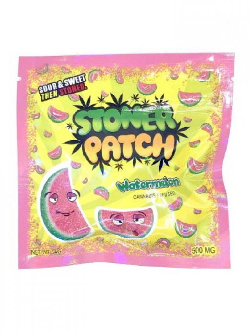 Buy STONER PATCH DUMMIES 500MG THC WATERMELON FLAVOUR Online