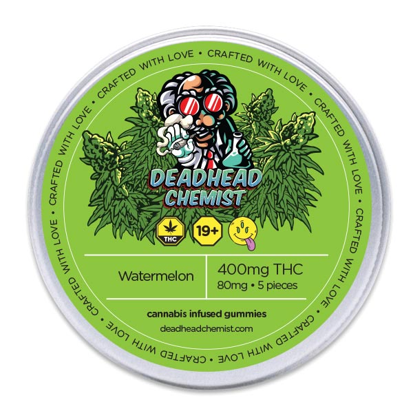 Buy Deadhead Chemist 400MG THC Watermelon Online