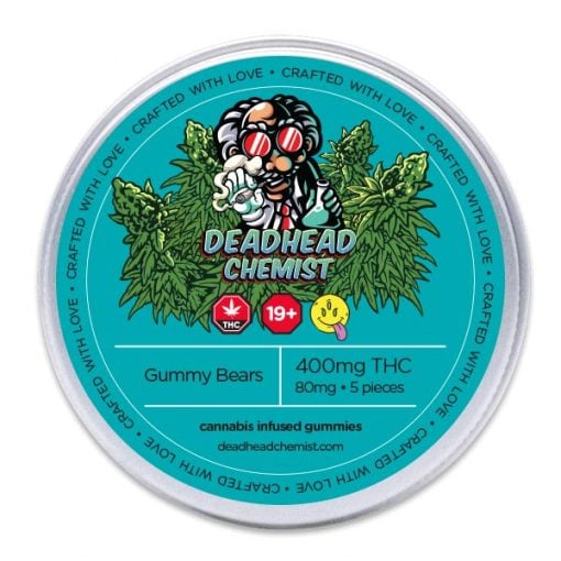 Buy Deadhead Chemist 400MG THC Gummy Bears Online