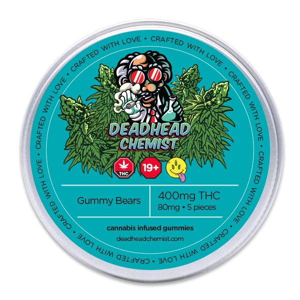 Buy Deadhead Chemist 400MG THC Gummy Bears Online