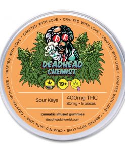 Buy Deadhead Chemist 400MG THC Sour Keys Online