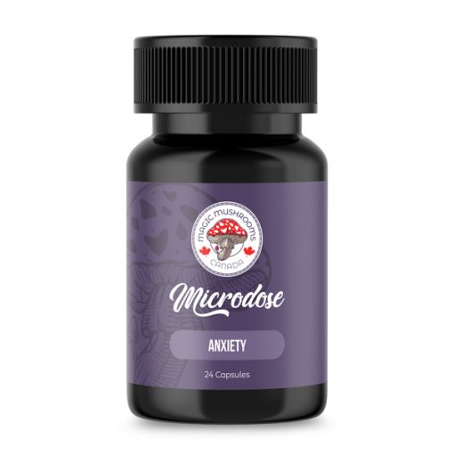 Buy Anxiety Microdose Capsules (24) | Magic Mushrooms Canada Online