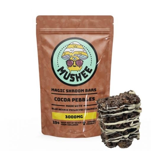 Buy Magic Mushroom Cocoa Pebbles Cereal Bar- 3000MG – Mushee Online