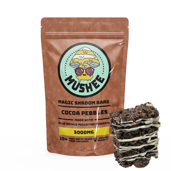 Buy Magic Mushroom Cocoa Pebbles Cereal Bar- 3000MG – Mushee Online