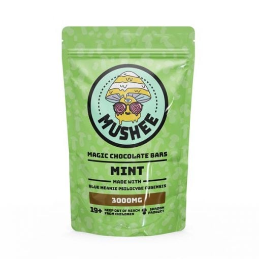 Buy Magic Mushroom Mint Chocolate Bar- 3000MG – Mushee Online