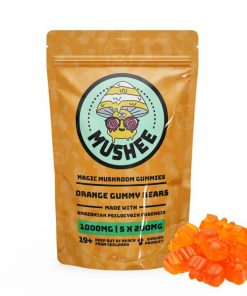 Buy Magic Mushroom Gummy Bears – Orange- 1000MG – Mushee Online