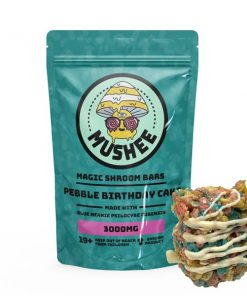 Buy Magic Mushroom Pebble Birthday Cake Cereal Bar- 3000MG – Mushee Online