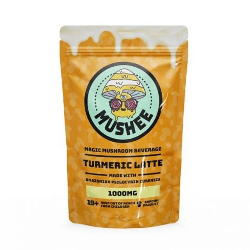 Buy Magic Mushroom Turmeric Latte – 1000MG – Mushee Online