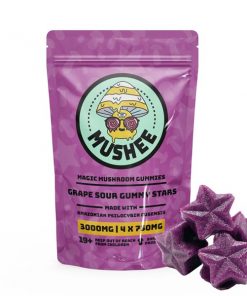 Buy Magic Mushroom Star Gummies – Grape- 3000MG – Mushee Online