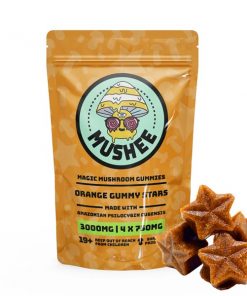 Buy Magic Mushroom Star Gummies – Orange- 3000MG – Mushee Online