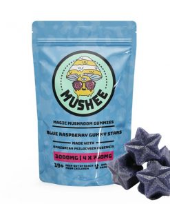 Buy Magic Mushroom Star Gummies – Blue Raspbery – 3000MG – Mushee Online