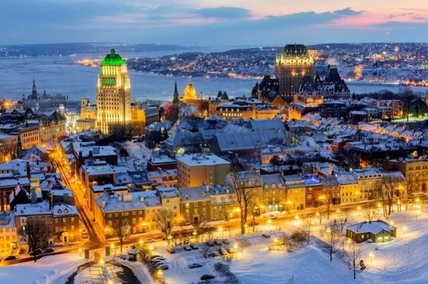Old Quebec City in winter, Quebec