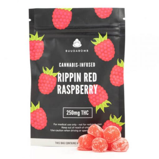 Buudabomb Rippin Red Raspberry 250Mg Thc